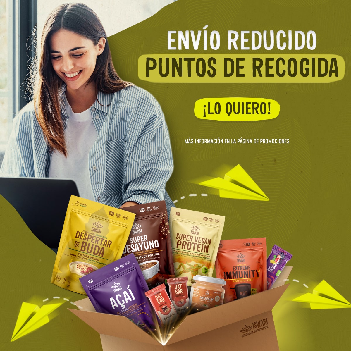 Envío reducido para compras superiores a 35€